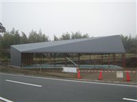 2012/3/24 屋根FRP防水作業が完了
