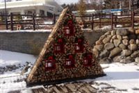 清里駅前クリスマスオブジェ